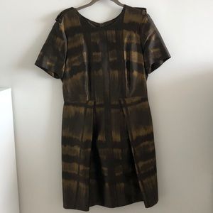 Burberry Anamaria Metallic Dress Size 12